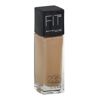 MAYBELLINE New York Fit Me Dewy + Smooth Foundation Makeup, 220 Natural Beige, 1 oz