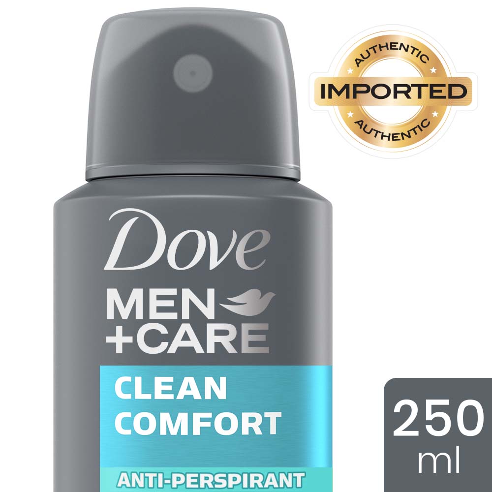 Dove Deodorant 3.8oz Mens Dry Spray Clean Comfort