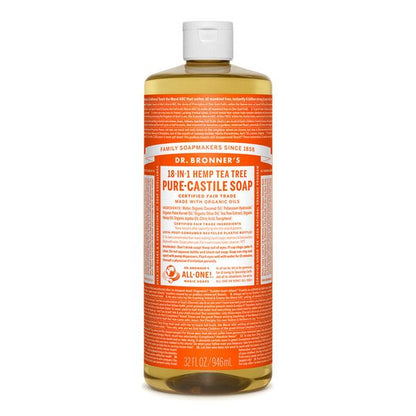 Dr. Bronners Tea Tree 2oz (12in) Castile Soap