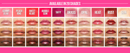 MAYBELLINE New York Lifter Gloss Lip Gloss Makeup With Hyaluronic Acid, 002 Ice, 0.18 fl. oz.