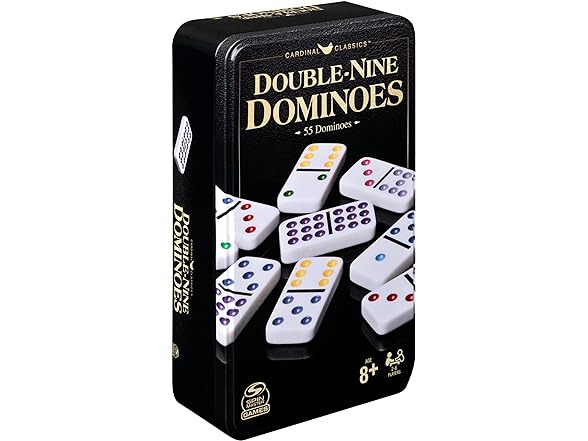 Cardinal Double Nine Dominoes