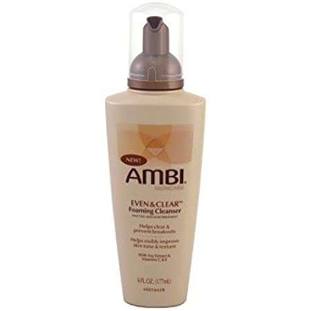 Ambi Even & Clear Foaming Cleanser 6oz Pump