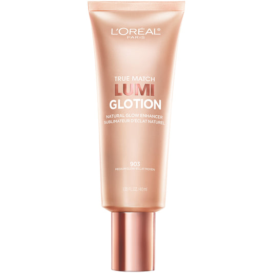 L'ORÉAL PARIS True Match Lumi Glotion Natural Glow Enhancer, 905 Rich, 1.35 fl oz