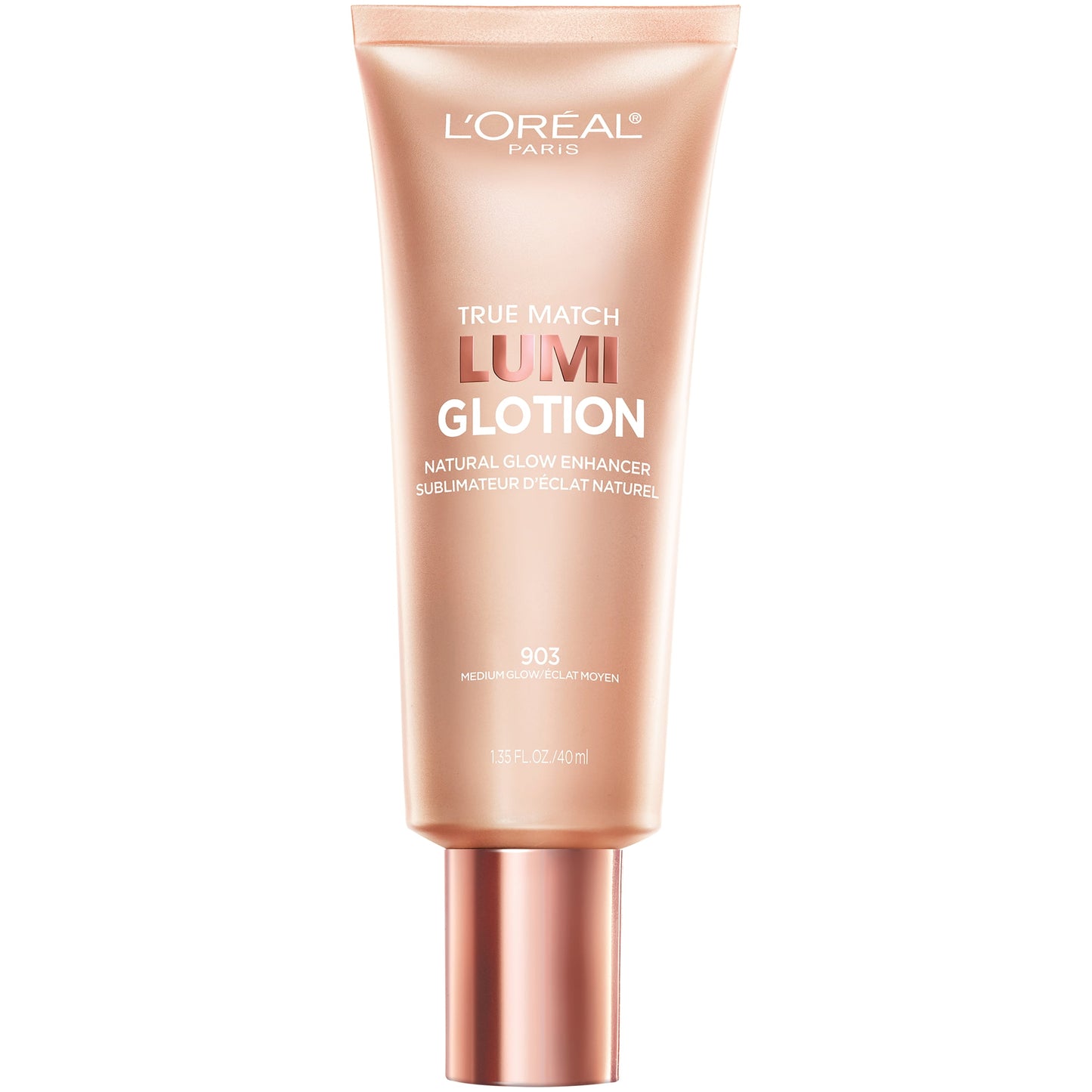 L'ORÉAL PARIS True Match Lumi Glotion Natural Glow Enhancer, 901 Fair Glow, 1.35 fl oz