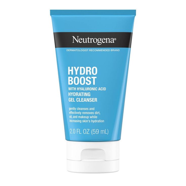 Neutrogena Hydro Boost Lightweight Hydrating Facial Gel Cleanser with Hyaluronic Acid, 2 oz