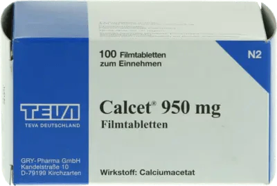 CALCET PETITES TB 200MG-250U 100