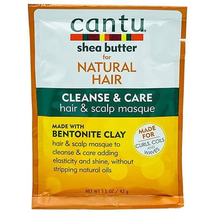 Cantu Natural Hair Clarify Rnw Hair Scalp Masque 1.5oz (6in)