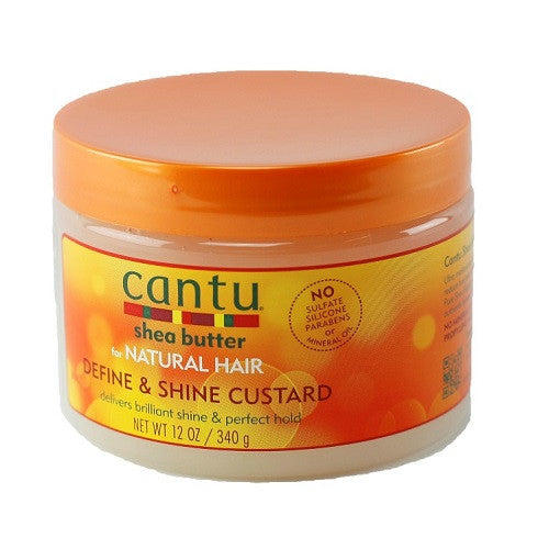 Cantu Shea Butter Define & Shine Custard, 12 oz