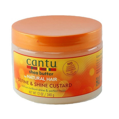 Cantu Shea Butter Define & Shine Custard, 12 oz