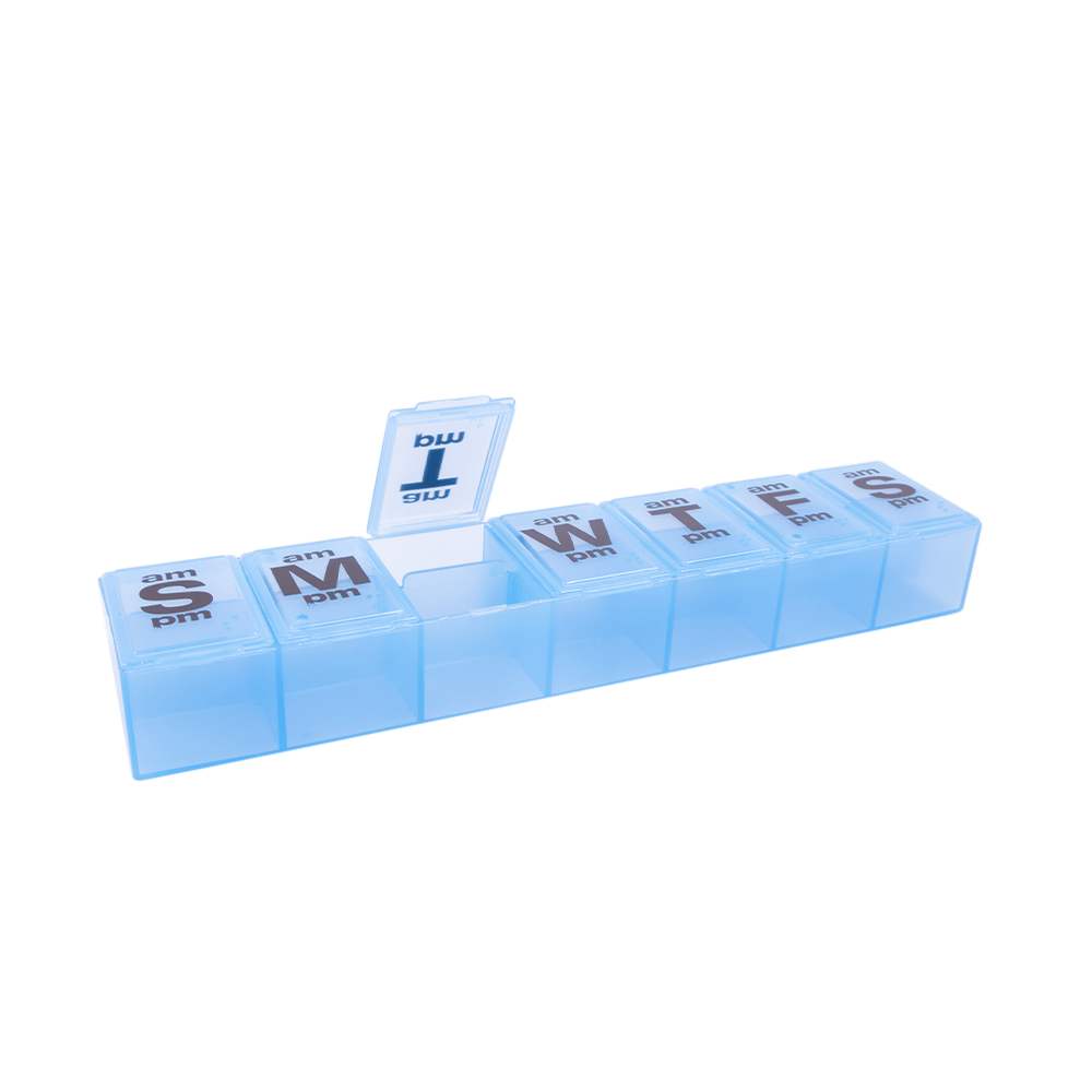 APEX PILL ORGANIZER AMPM W/SLV