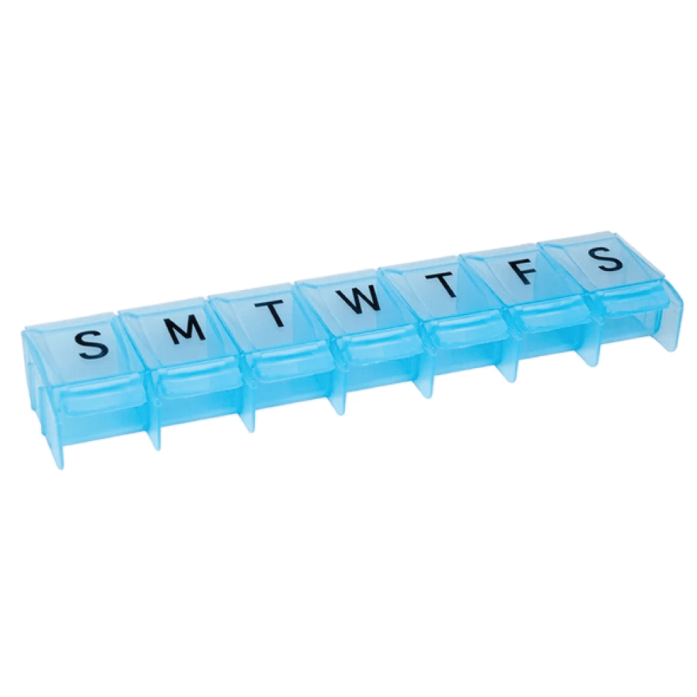 PILL ORGANIZER 7DAY PUSH TO OPEN