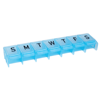 PILL ORGANIZER 7DAY PUSH TO OPEN