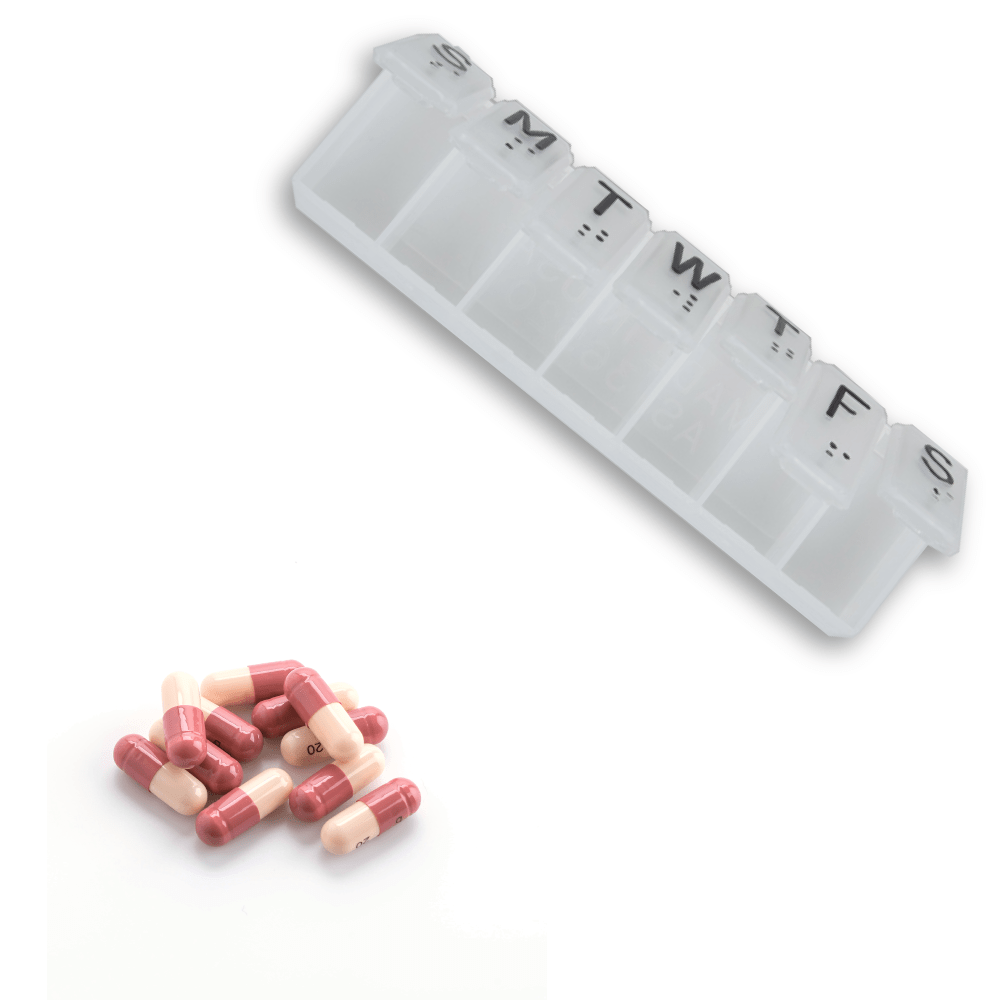 APEX PILL ORGANIZER W/PCH