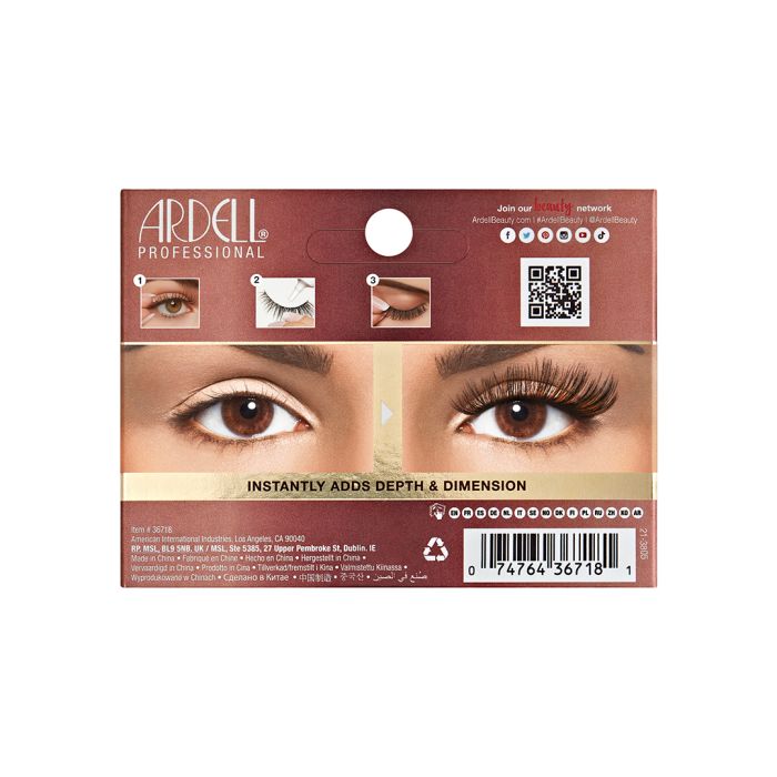 Ardell Balayage Wispies Lashes - Caramel