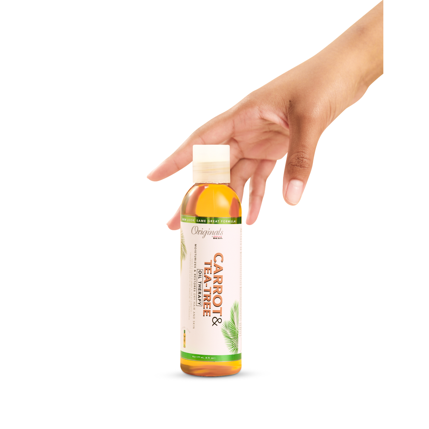 Africas Best Orig Carrot & Tea Tree Oil 6oz