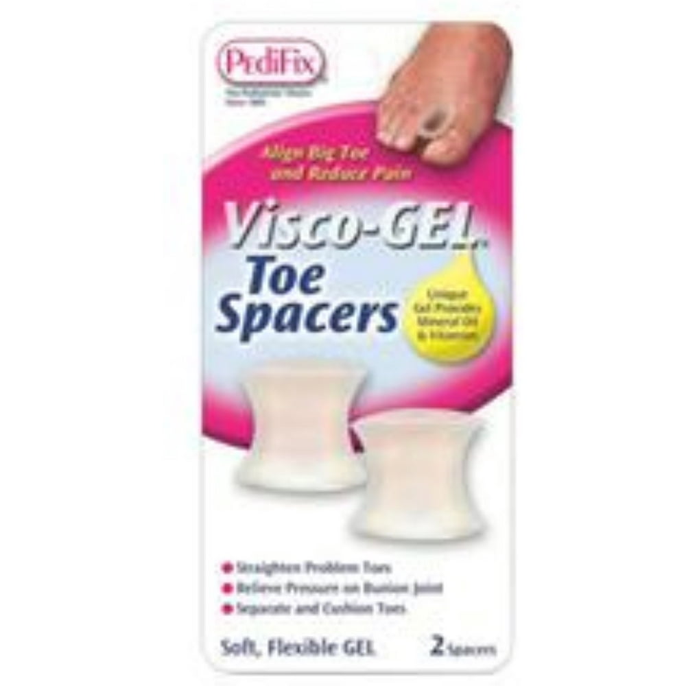 PEDIFIX VISCO-GEL TOE SPACERS MD DS