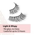 EY LASHES PRE-GLUED WISPY N117
