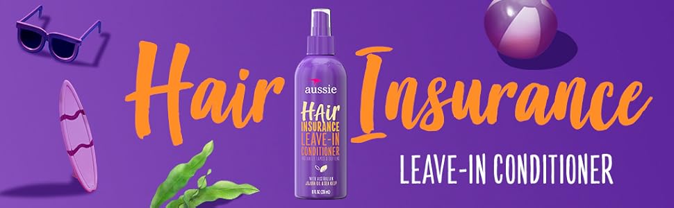 AUSSIE HAIR INSURANCE LEAVE-IN CND 8OZ