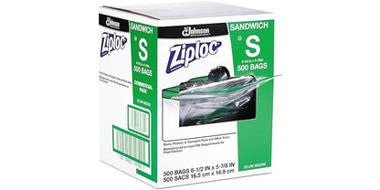 BAG ZIPLOC SANDWICH BG 12X50