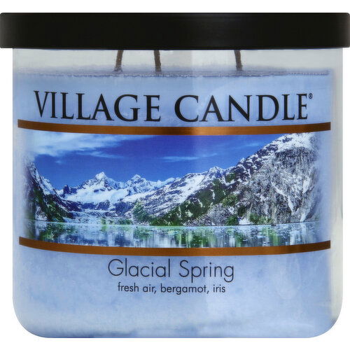 Village Candle Medium Bowl Candle - Glacial Spring