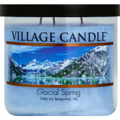 Village Candle Medium Bowl Candle - Glacial Spring