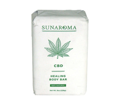 Sunaroma Soap Bar Cbd Healing Body Bar 8oz