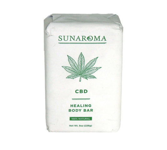 Sunaroma Soap Bar Cbd Healing Body Bar 8oz