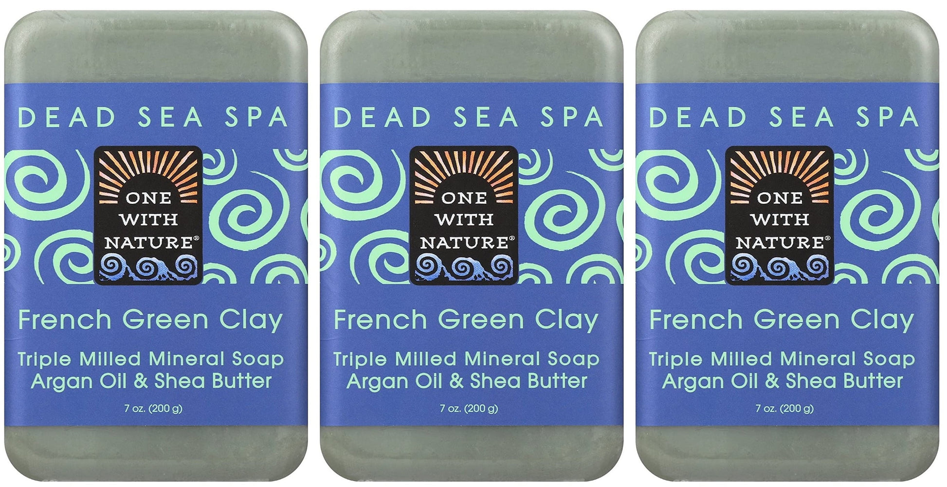 ONE WITH NATURE BAR SOAP,FRNCH GREEN CLAY