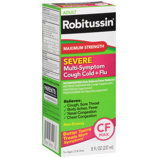 ROBITUSSIN CHILD COUGH COLD CF SYRUP 4OZ
