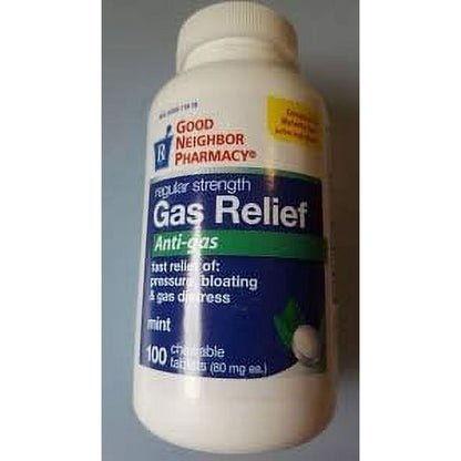 GAS RELIEF 180MG CAPSULE 60CT MAJOR