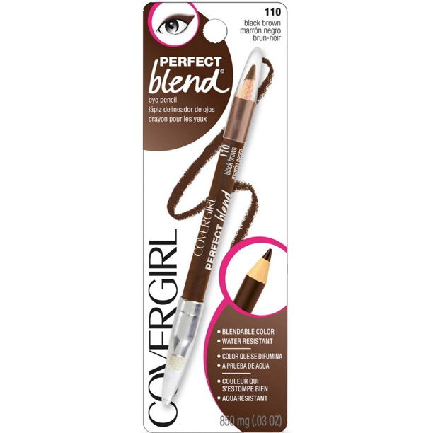 COVERGIRL Perfect Blend Eye Pencil - 110 Black Brown