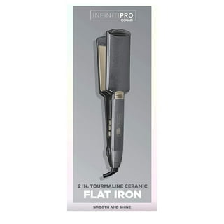 CONAIR Double Ceramic Heated Straightening Brush - White
