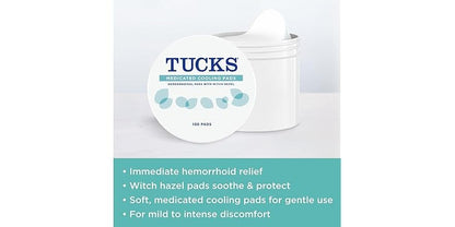 TUCKS PAD 100CT