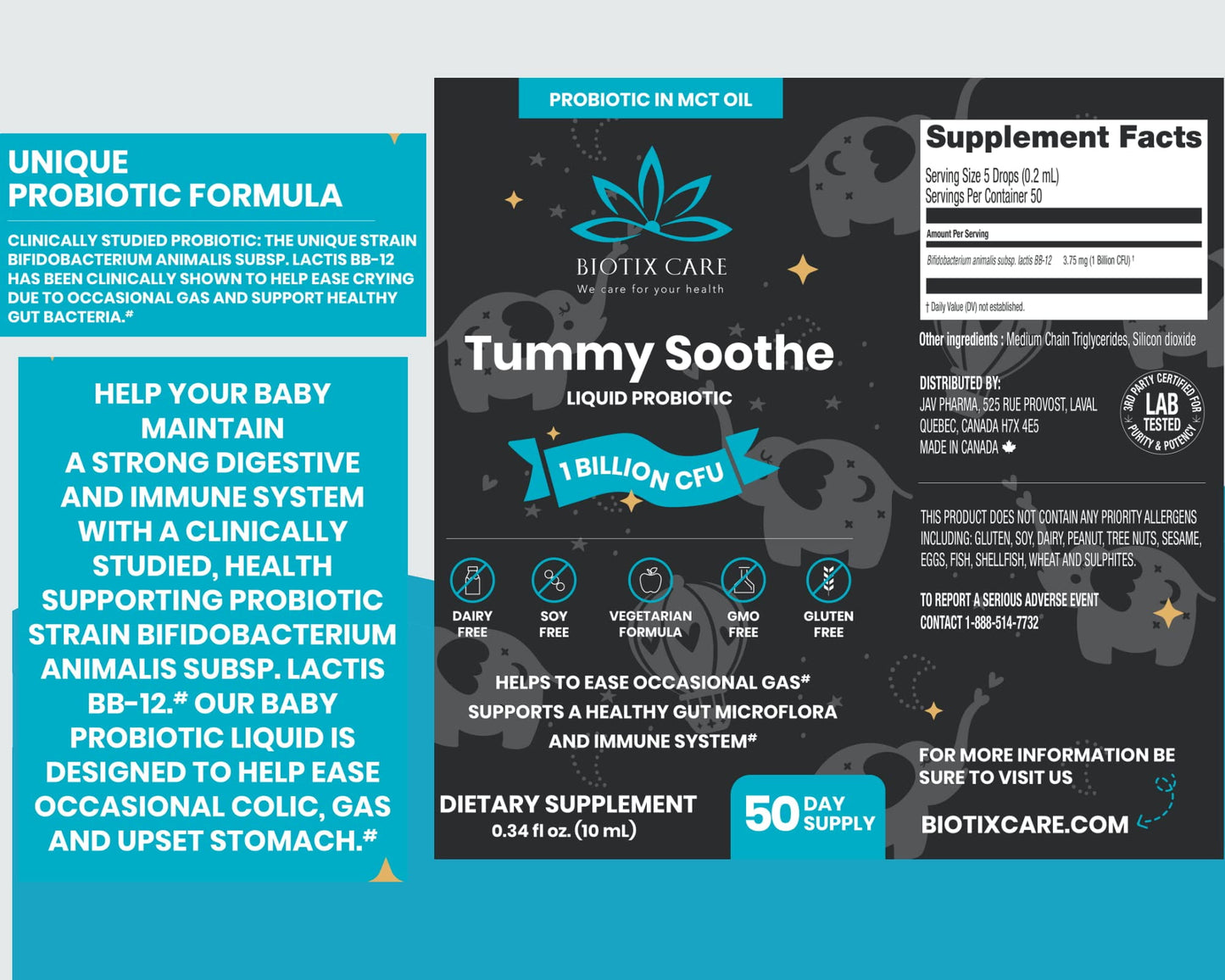 TRUBIOTICS BABY SOOTHING DR 8ML