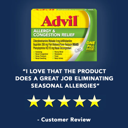 ADVIL ALLERGY CONGEST RELIEF TABLET 10CT
