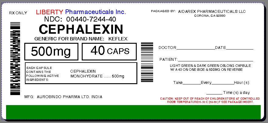 CEPHALEXIN CP 750MG 50