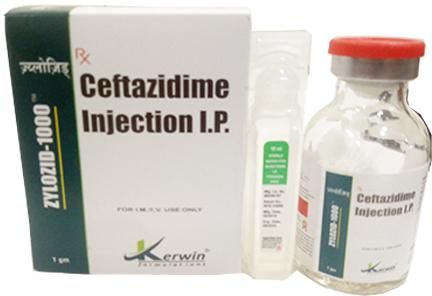 CEFTAZIDIME PR 1GM 25