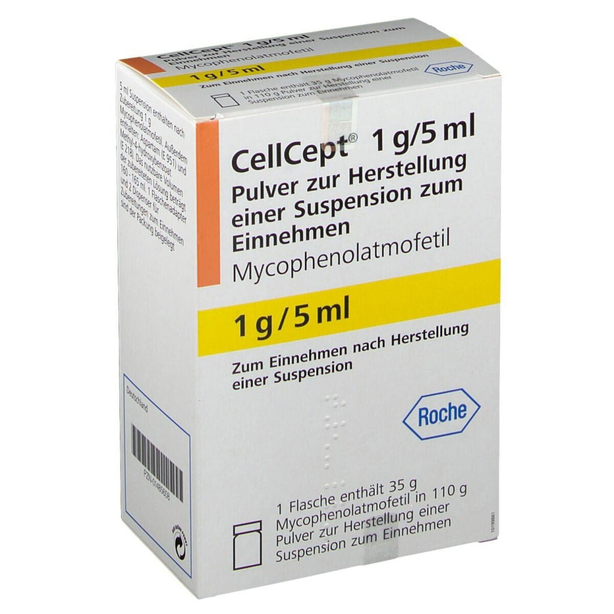 CELLCEPT PT 200MG/ML 160ML