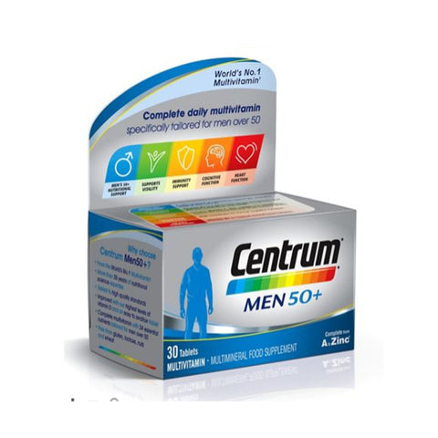CENTRUM MEN 50+ MULTI GMY 80CT