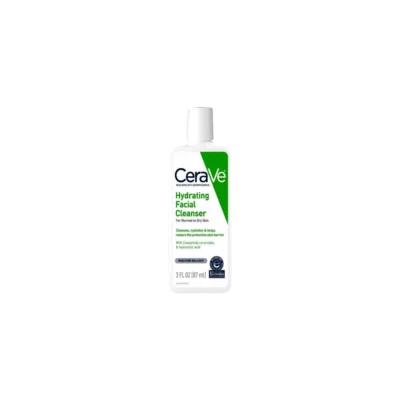 CeraVe Hydrating Facial Cleanser for Normal to Dry Skin, 3 oz