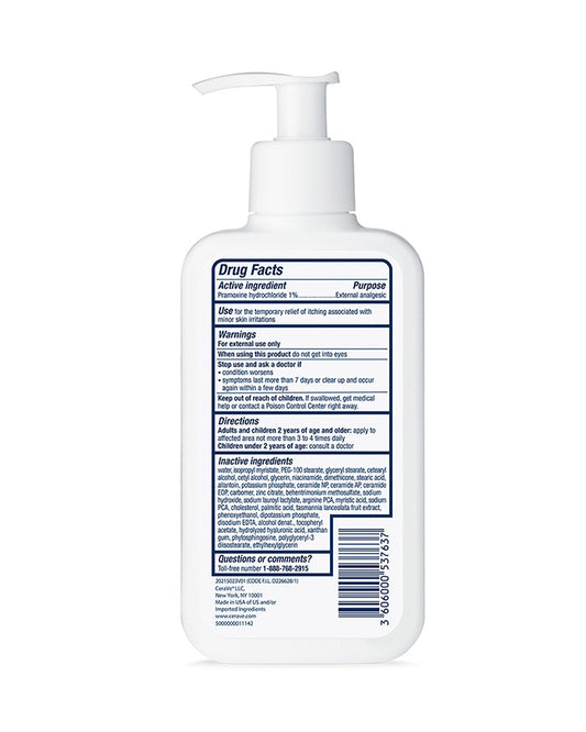 CERAVE ITCH RLF MOIST LTN   8z