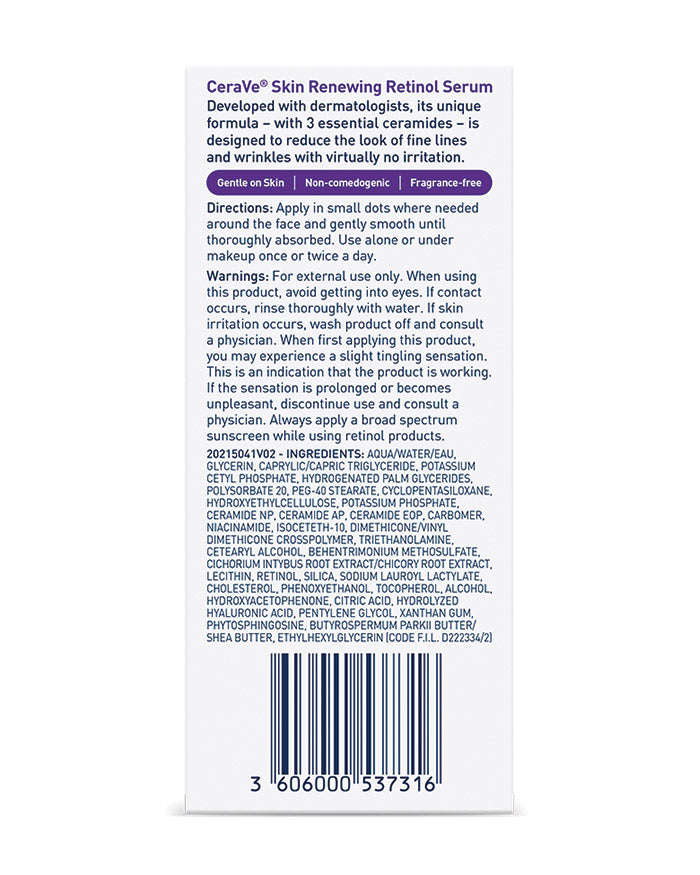 CERAVE SKIN RENEWING SERUM LIQ 1OZ