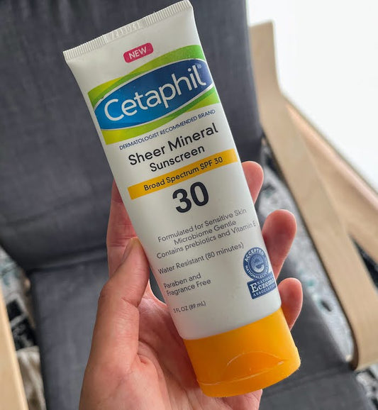 Cetaphil Sun Spf#50 Sheer Mineral Sunscreen Lotion 3oz