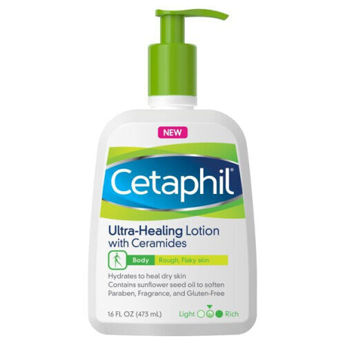 Cetaphil Intensive Healing Lotion 16oz Dry Flaky Skin