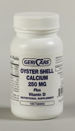 OYSTER SHELL CALC-D3 250MG TAB 100 UD