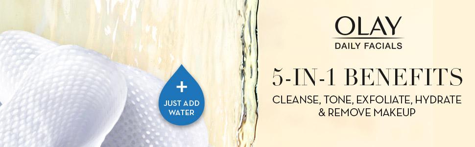 OLAY WET FACE CLOTH NORMAL 30CT