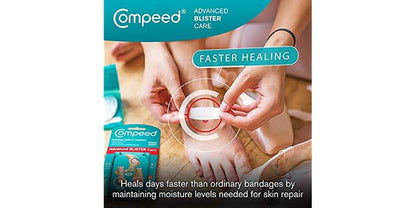 COMPEED ADV BLISTER CARE MIXED SIZE 12CT