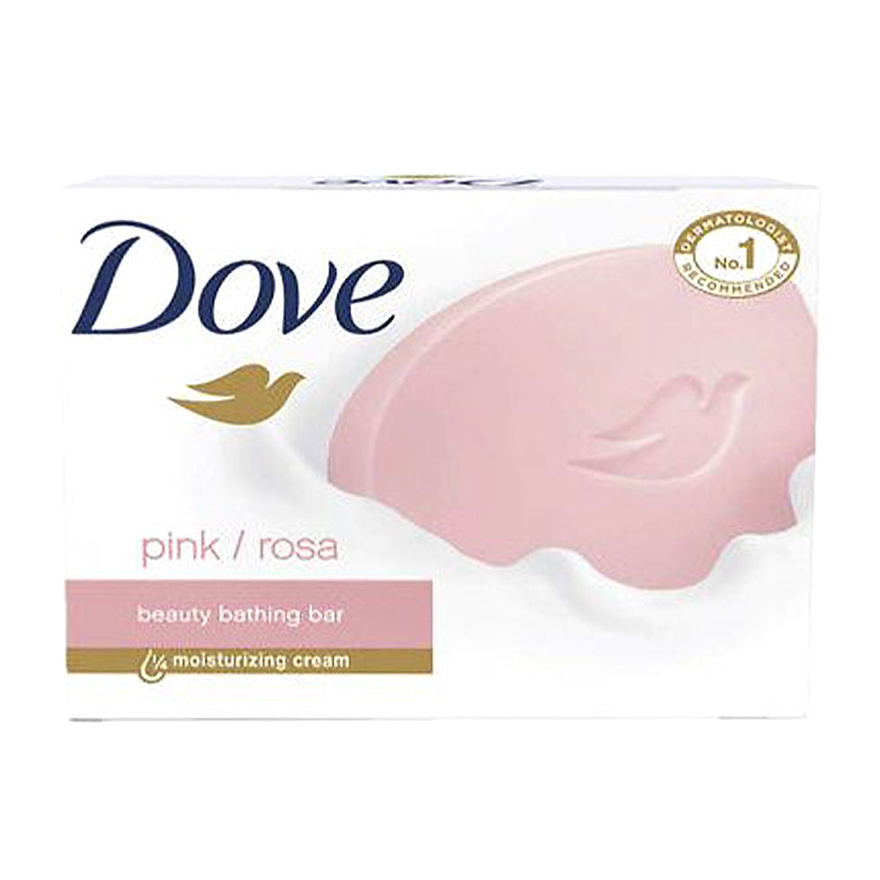 Dove Bar Soap Pink/Rosa 3.75oz 4 Count