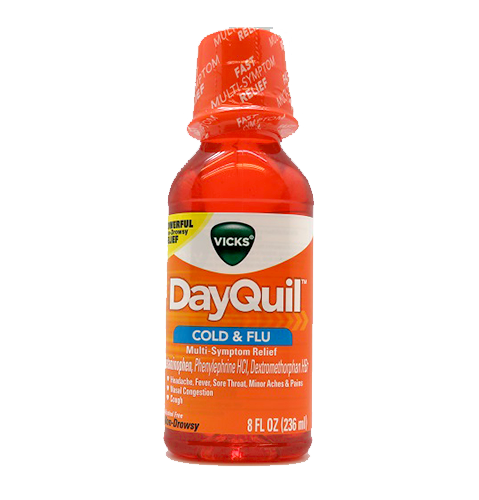 DAYQUIL SVR C/F LQ 355ML HNY