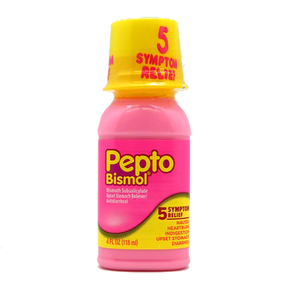 Pepto Bismol Liquid 4oz .